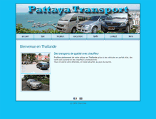 Tablet Screenshot of pattayatransport.com